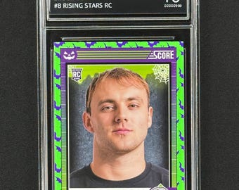 ブロック・バウアーズ ラスベガス・レイダース 2024 スコア・ア・トリート #8 ライジング・スターズ ルーキー グレーデッド ジェム ミント 10!