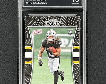 アシュトン・ジャンティ レイダース 2025 パニーニ ナショナル VIP エクスクルーシブ ルーキー グレード ジェムミント 10!