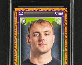 ブロック・バウアーズ ラスベガス・レイダース 2024 スコア・ア・トリート #8 ライジング・スターズ ルーキー グレーデッド ジェム ミント 10!