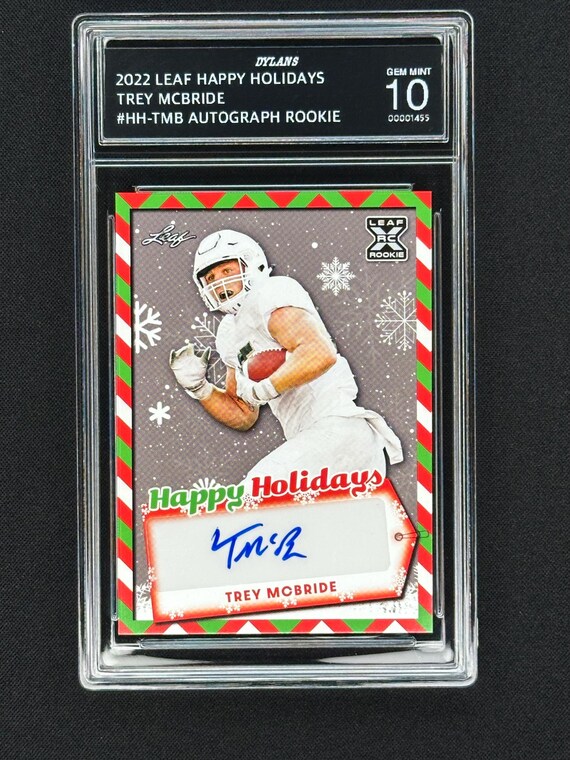 Trey Mcbride Arizona Cardinals 2022 Leaf Happy Holidays Rookie