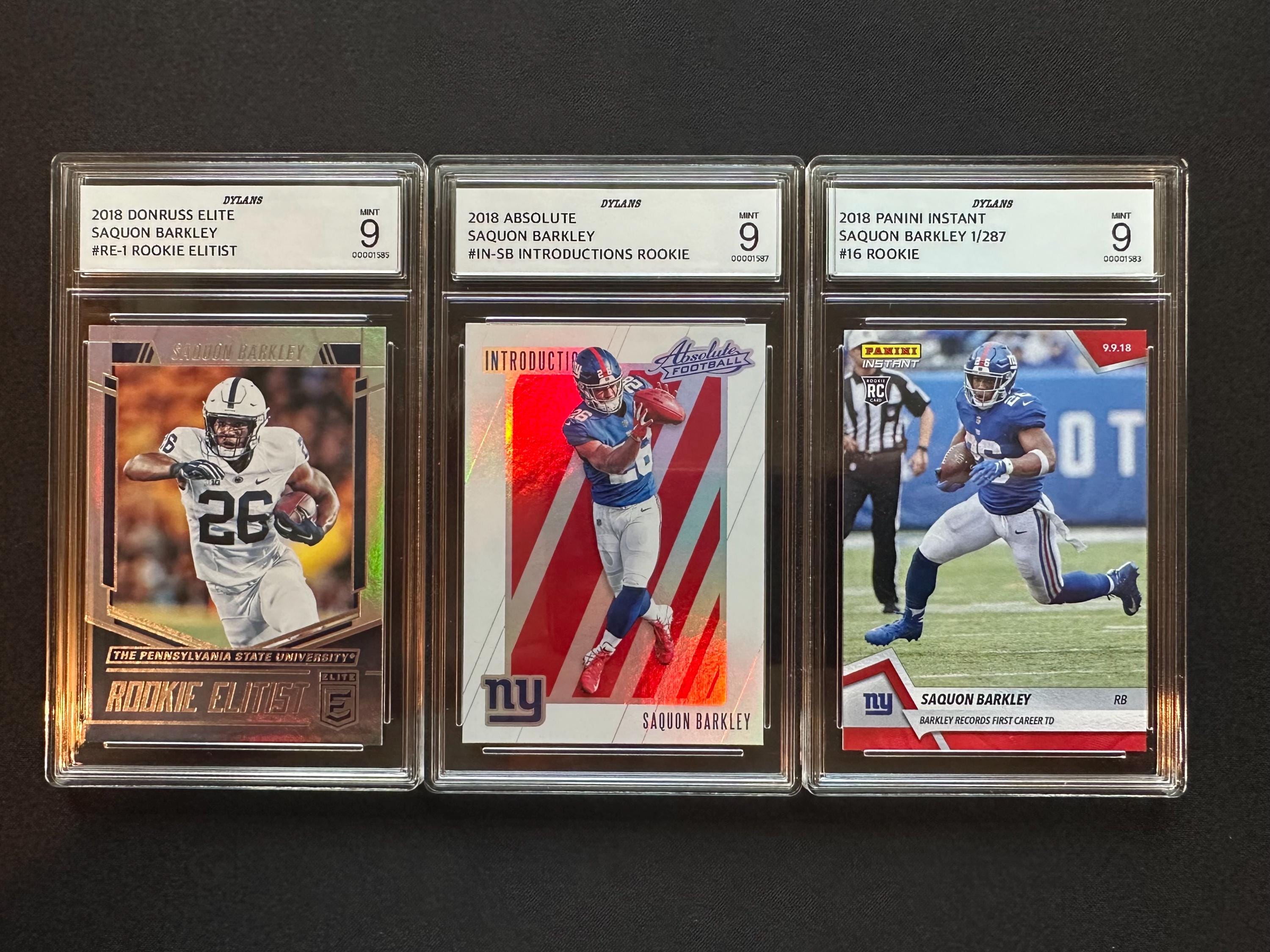 Graded Football Cards Rookie - Etsy