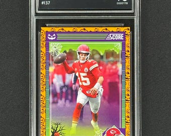 Patrick Mahomes Kansas City Chiefs 2024 Score-A-Treat Graded Gem Mint 10!