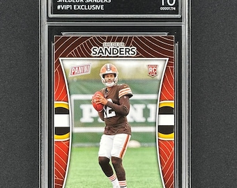 Shedeur Sanders Cleveland Browns 2025 Panini National VIP Exclusive Rookie Graded Gem Mint 10!