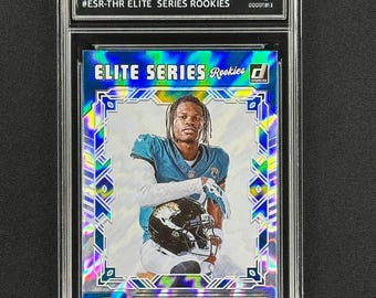 Travis Hunter Jacksonville Jaguars 2025 Donruss Elite Series Rookie Gem Mint 10!
