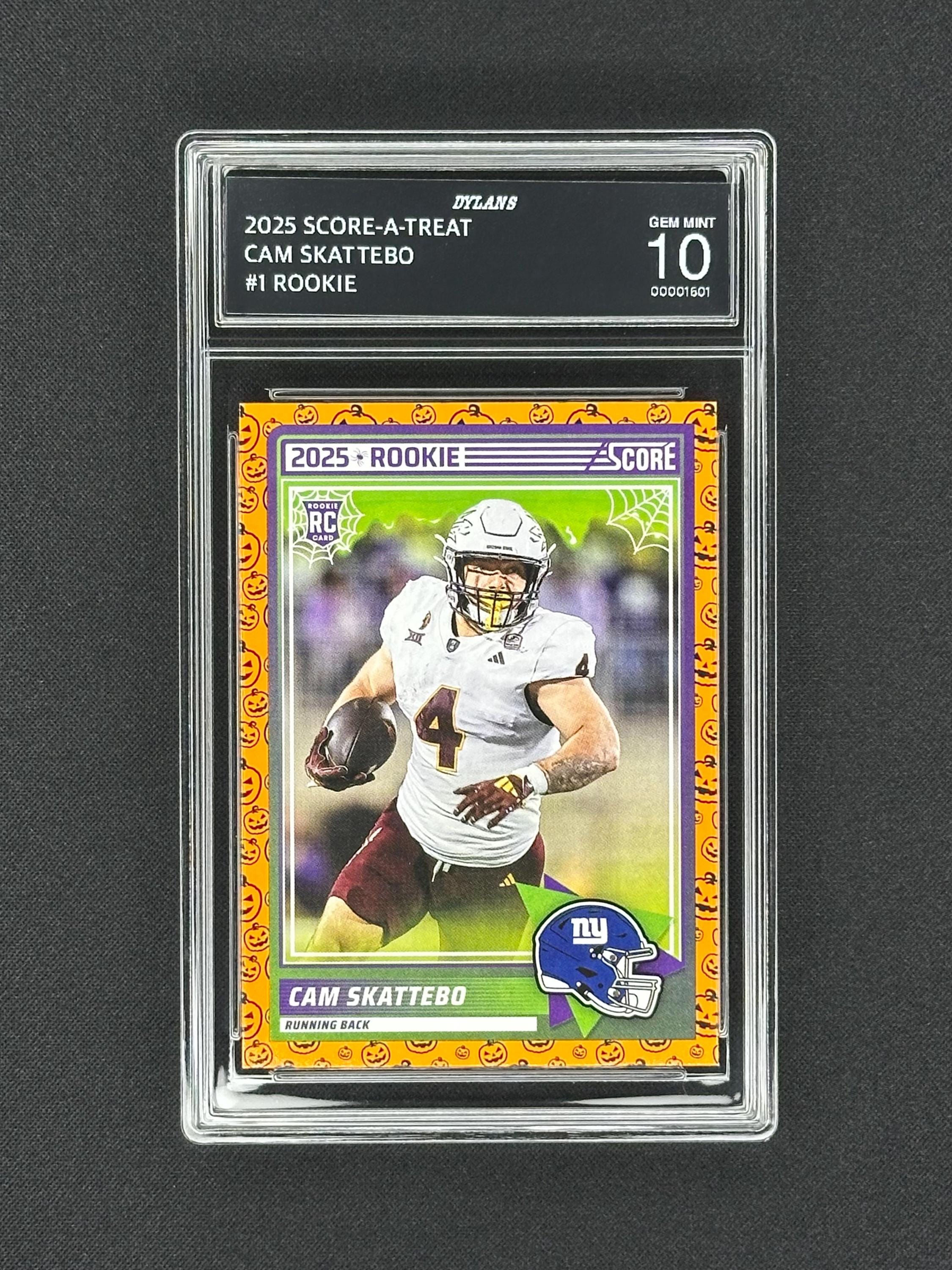 CAM SKATTEBO ROOKIE CARD Cam Skattebo Origins 1 Of 1 : r/footballcards main image 4
