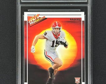 ブロック・バウワーズ レイダーズ ルーキーカード：2024 スコア ホットルーキー、ジェムミント 10