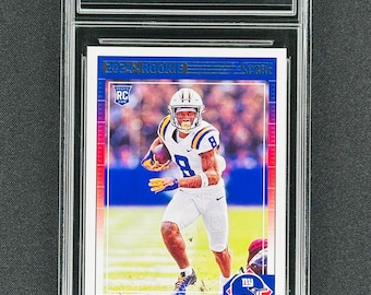 ¡Malik Nabers NY Giants 2024 obtiene el premio de novato Gem Mint 10!