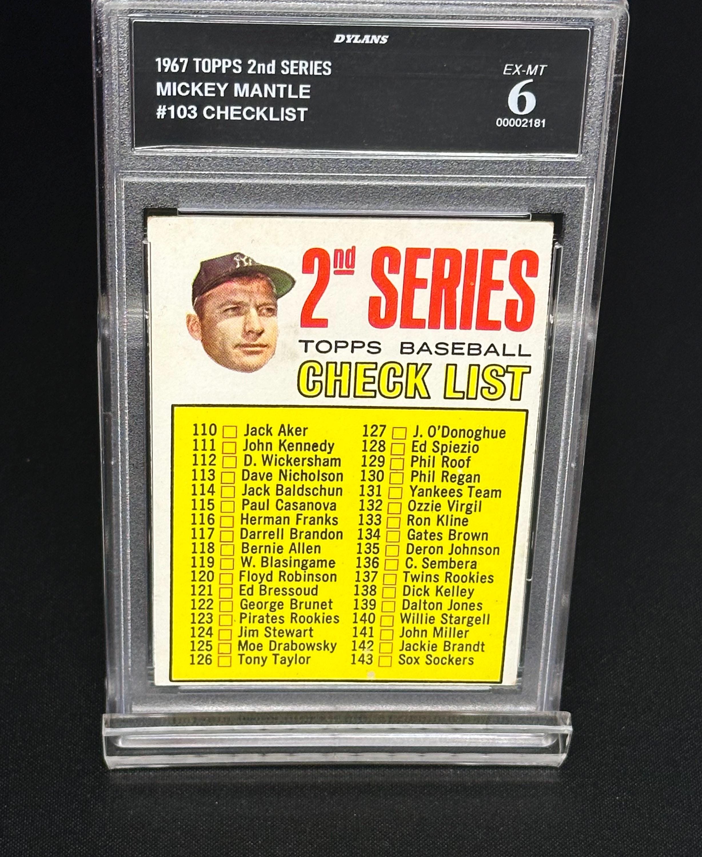 Mickey mantle baseball cards - Etsy 日本