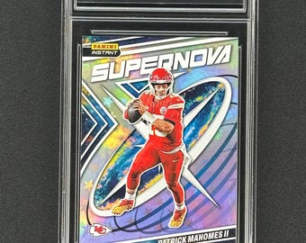 Patrick Mahomes Chiefs 2023 Panini Instant Supernova 1/481 Gem Mint 10!