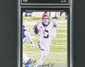 Joe Burrow Bengals 2022 Leaf Draft All American Graded Gem Mint 10!