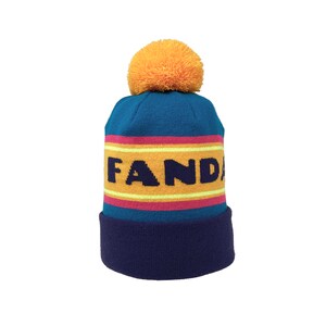 Custom Knit Beanie Hats for the Family - Personalized Colors and Text - Ski Hats, Sports Hat - Made in the USA