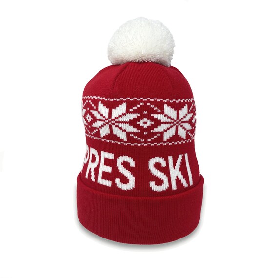 Custom Knit Beanie Hats for Your Ski Trip Personalized Colors and