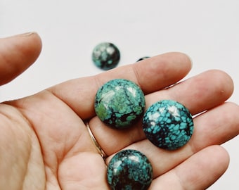 Natural Chrysocolla Cabochon Wholesale Lot Gemstone, Chrysocolla Mix Shape Size Loose Cabochon, Semi Precious Stone, Jewelry Making Cabs