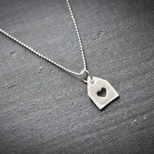 Home is Where the Heart Is - House Necklace, Home Necklace, Home Sweet Home Necklace, Colorful Summer Necklace, Home Sweet Home