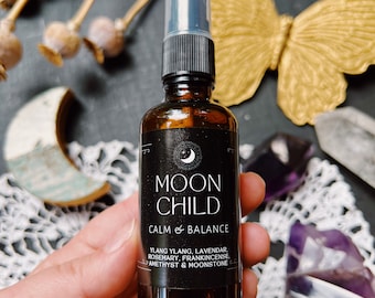 Smudge Spray, Moon Child Spray, Crystal Infused Smudge Spray, Sage Spray, Energy Cleansing Spray, Room Cleansing Spray