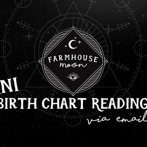 Astrologie-Lesung, Mini-Geburtshorb-Lesung, Geburtshorb-Lesung