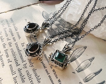 Gif ketting, compartiment ketting, medaillon HALSKETTING