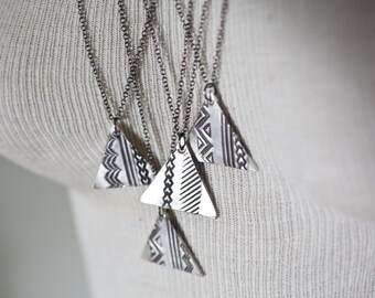 Unique necklace, Boho jewelry, Silver jewelry, Ethnic jewelry, Statement necklace,Modern Pendant, Hippy jewelry, Boho chic, Antique necklace
