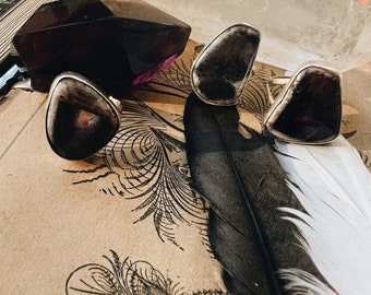 Super Seven Ring, Gemstone Ring, Spiritual Protection, Rare