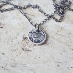 All Seeing Eye necklace, Third Eye Necklace, eye jewelry, third eye jewelry, eyes, charm necklace, silver necklace, silver necklace