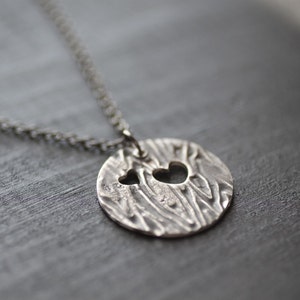 Tree Necklace, Wood Grain Necklace, Tree Jewelry, Nature Lover Gifts