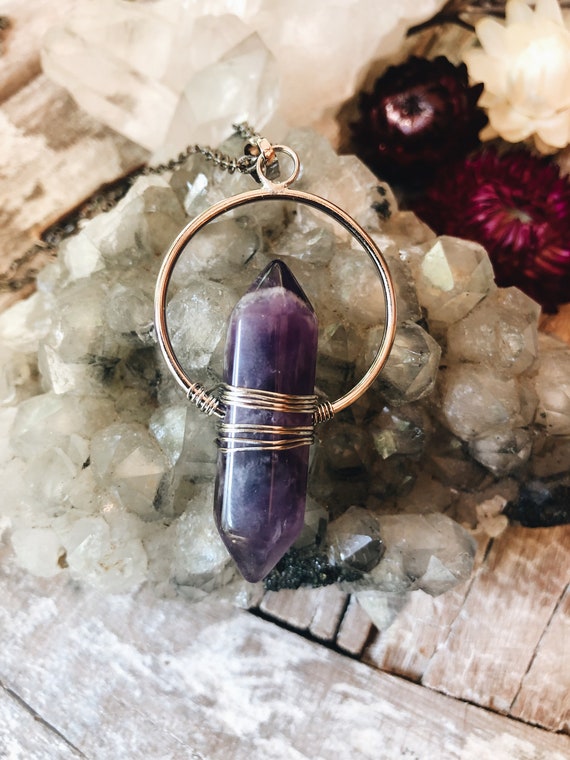 Pointed cheap crystal pendant