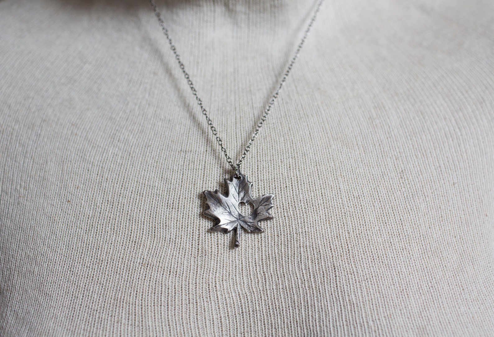 I Heart Canada Silver Necklace Canada Necklace Love Etsy Canada