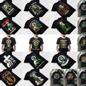 19 Plantillas PNG  - San Judas Tadeo - Religiosos  - Sublimacion  - DTF