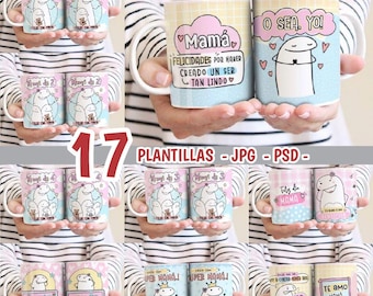 17 PNG Mother's Day Digital Templates - Mom - Florks mom Mugs
