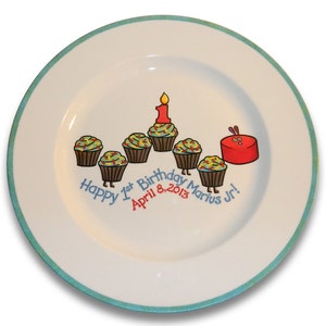 The Very Hungry Caterpillar Inspired 1st Birthday Signature Plate / Guest Book Alternative image 3