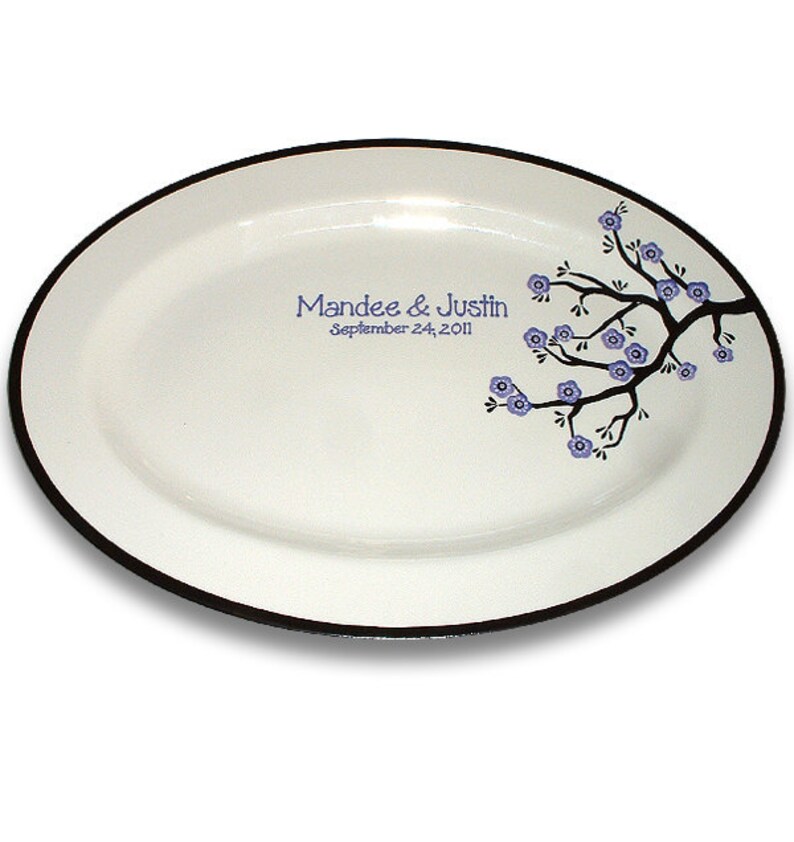 East Meets West Wedding Signature Platter / Guest Book Etsy