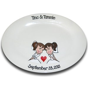 Starry Eyed Couple Guest Signature Platter / Guest Book Alternative image 3