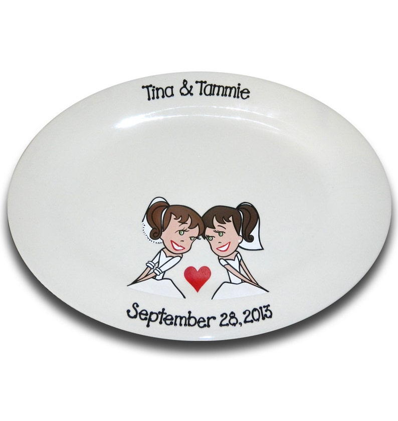 Starry Eyed Couple Guest Signature Platter / Guest Book Alternative image 3