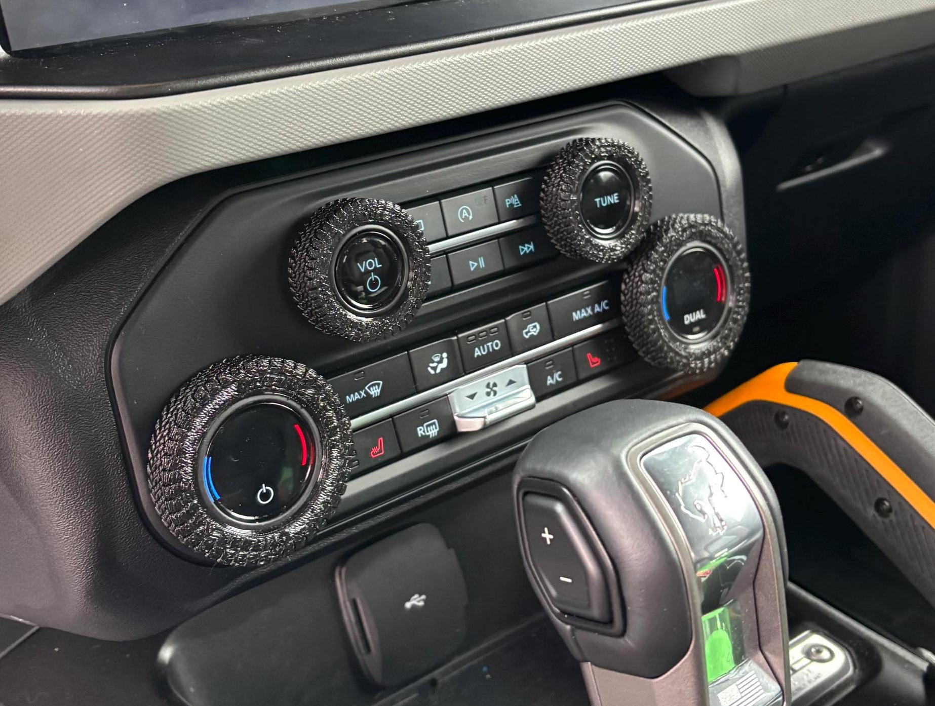 Offroad Knobs for Ford Bronco 21-25 | Enhance Grip & Style | Durable, Custom Fit, Easy Installation