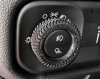 Custom Knob Covers – RAM 1500/2500 Truck (8.4” display) 2019-2025
