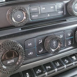 Offroad Knobs for Chevy Silverado, GMC Sierra 14-18 | Enhance Grip & Style | Durable, Custom Fit, Easy Installation