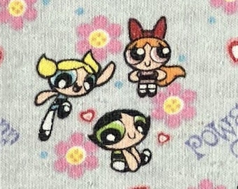 Y2K 2001 Cartoon Network Powerpuff Girls Spaghetti Strap Dress Size 4-5 XS Girls