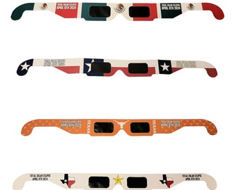 2024 Solar Eclipse Glasses CE & ISO Certified AAS Approved