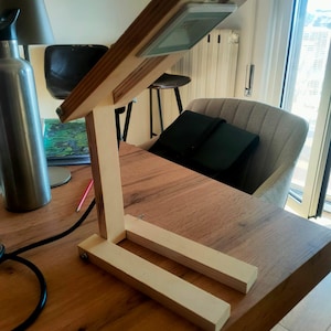 Wooden Table Lamp - Desk Lamp - Modern Lamp