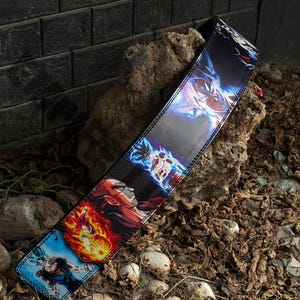 Goku Anime Lever Lifting Belt: Customizable Powerlifting Gym Belt