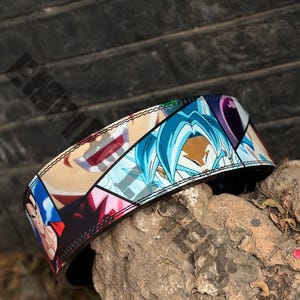 Goku Anime Lever Lifting Belt: Customizable Powerlifting Gym Belt