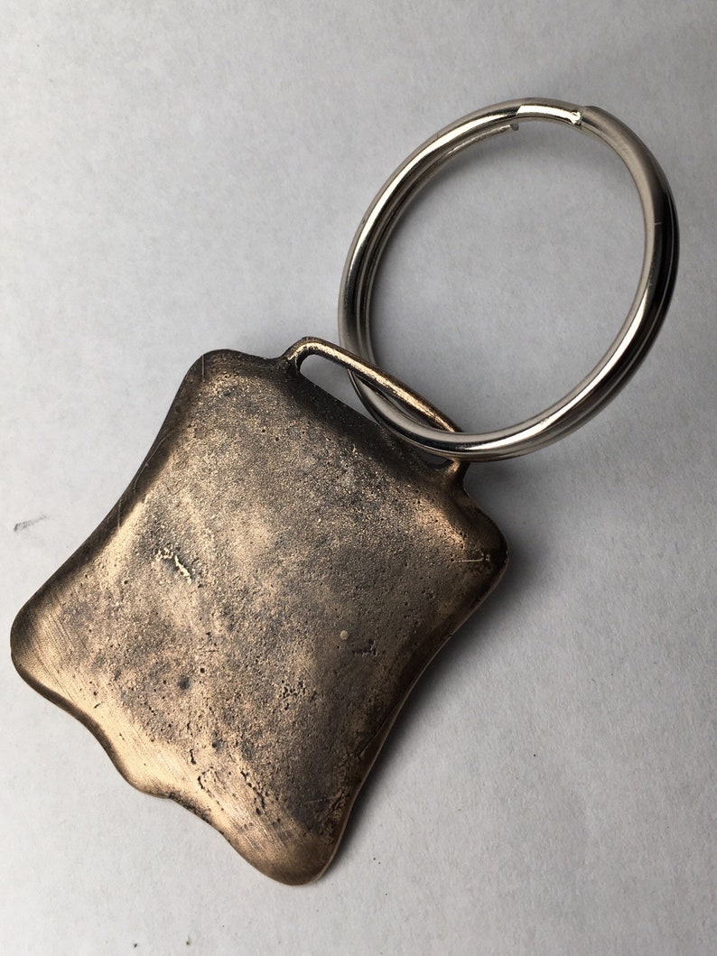 Railroad Key Chain, Train Key Ring image 2