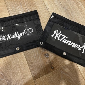 Personalized Pencil Pouch