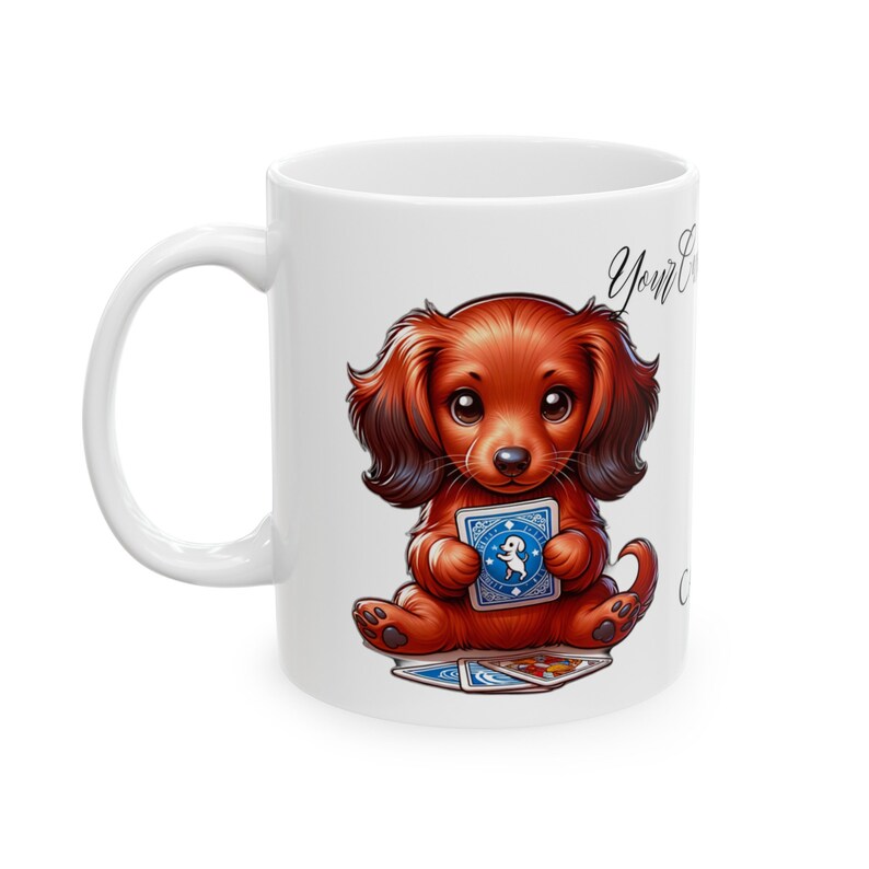 Cancer Zodiac Mug, Custom Gift, Dog Lover, Dachshund, Zodiac Mug, Birthday Gift, Christmas Gift