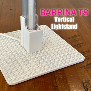 Barrina T8 Vertical Light Stand, Eco-Friendly Minimalist Design, Save space fitting lights vertically