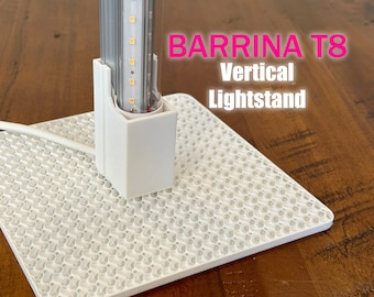 Supporto per luce verticale Barrina T8, design minimalista ecologico, consente di risparmiare spazio installando le luci in verticale