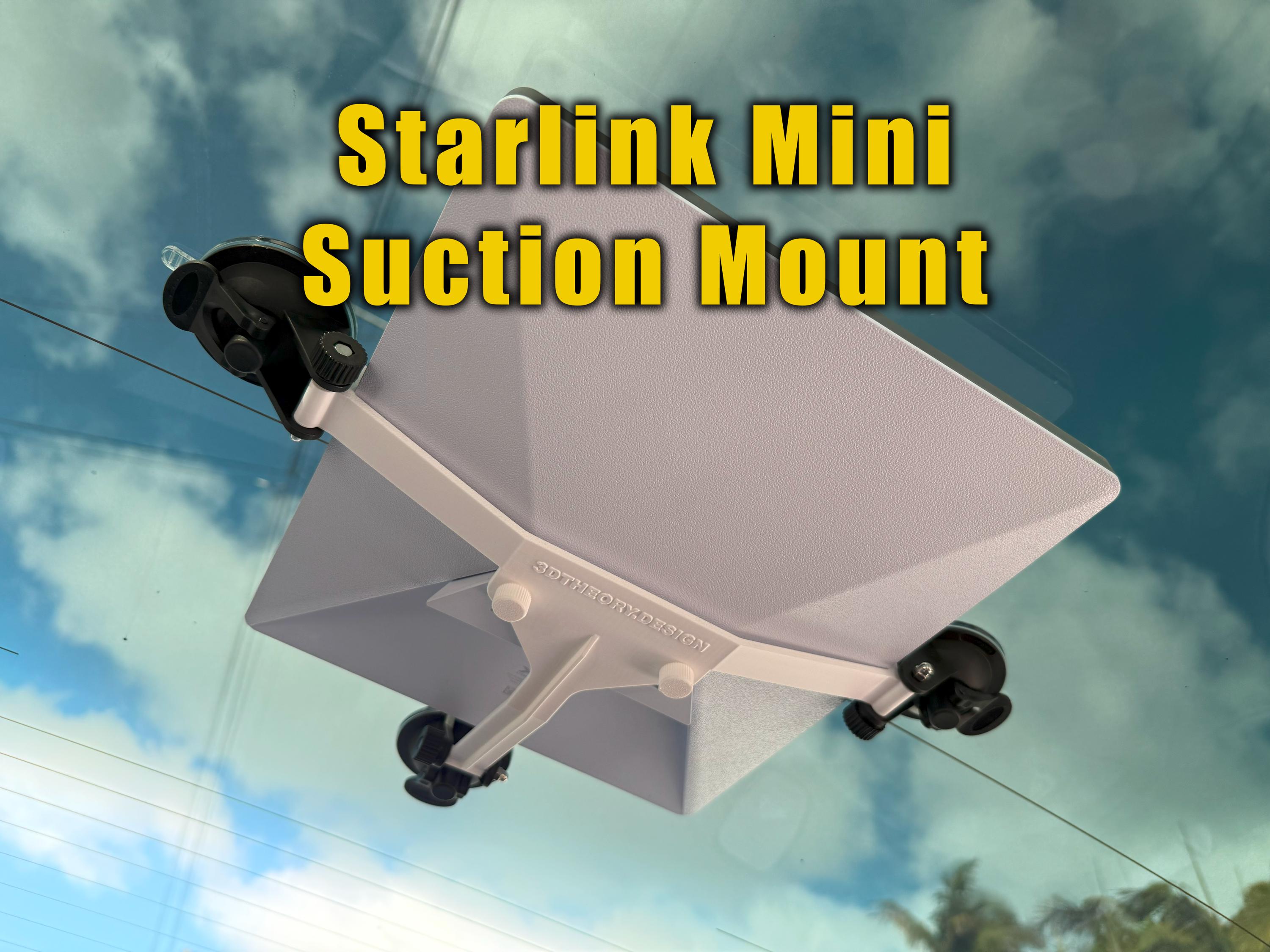 Starlink Mini Saugnapf-Halterung Fürs Autodach – Verstellbar, Kompatibel & Wetterfest