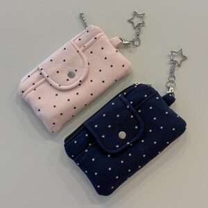 Bolsa Starry Pocket | Bolsa de maquiagem | Bolsa feita à mão | Bolsa Y2K | Bolsa para câmera | Bolsa diária | Bolsa Star | Carteira para cartão | Bolsa vintage