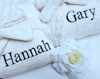 Women BathRobe, Couple Bathrobe , Personalized BathRobe , Embroidered Bathrobe, Bride Robe , Wedding Gifts , Anniversaries Robes , Christmas