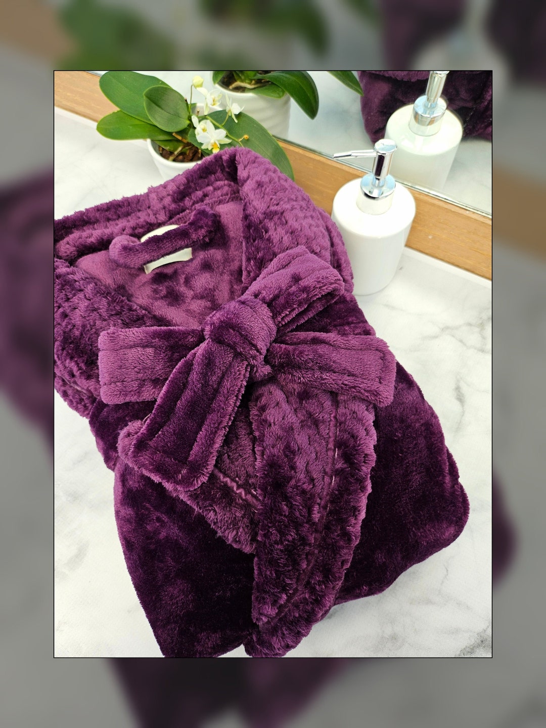 Women Robe, Couple Bathrobe , Personalized Robe , Embroidered Bathrobe ...
